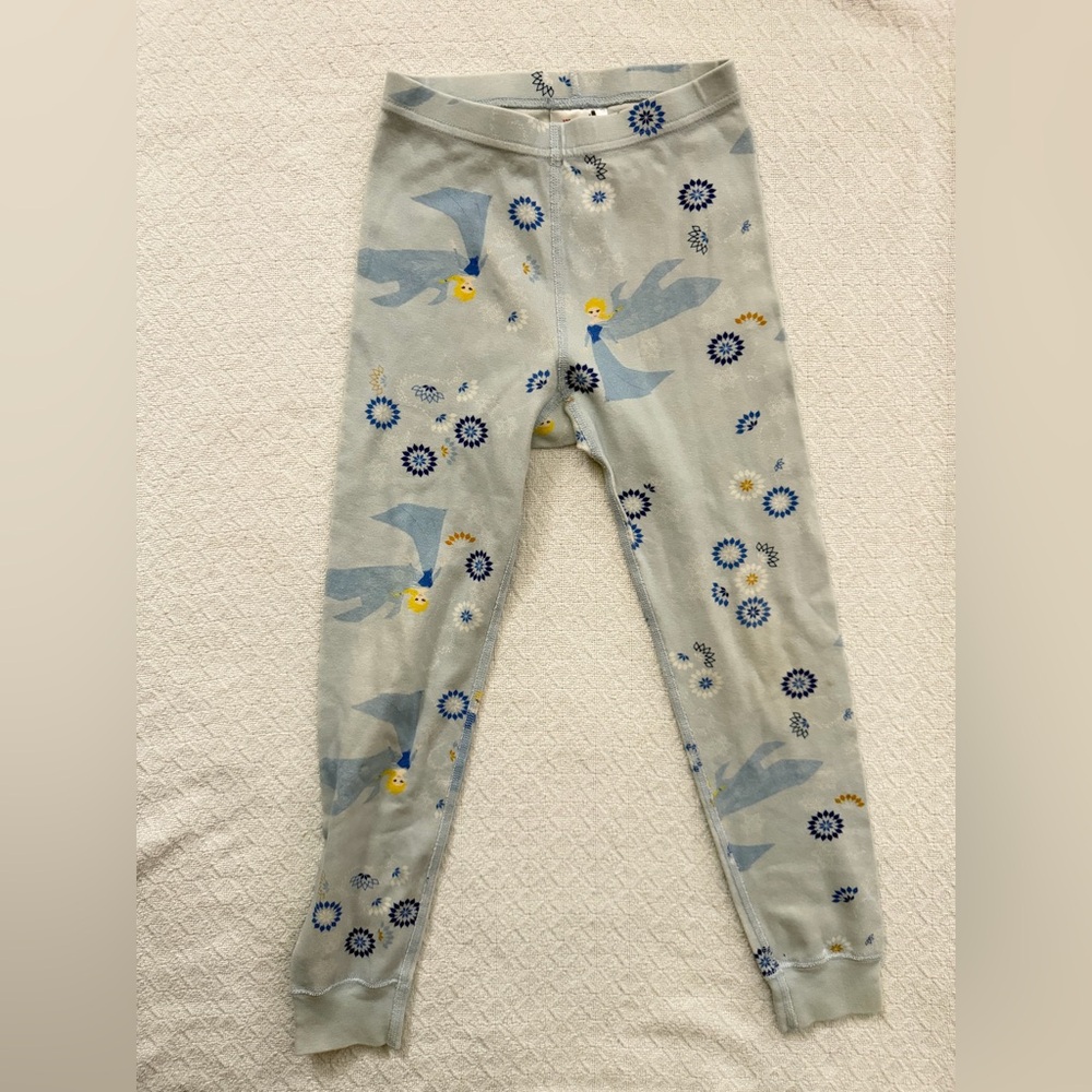 Hanna Andersson Frozen Elsa 100% Organic Cotton Pajama Set - Picture 4 of 4